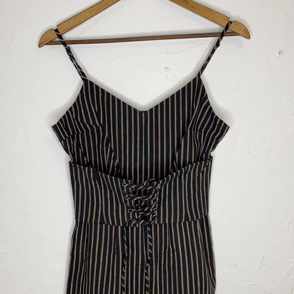 - Cupcakes & Cashmere Striped Corset Jumpsuit - Picture 4 of 10